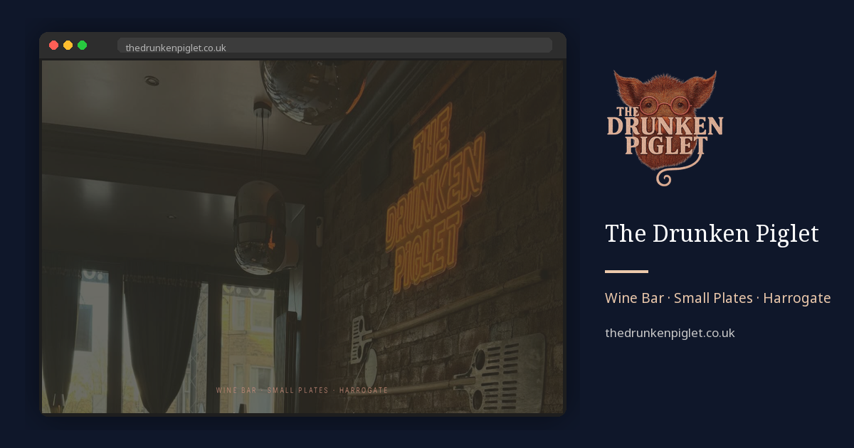The Drunken Piglet in Harrogate